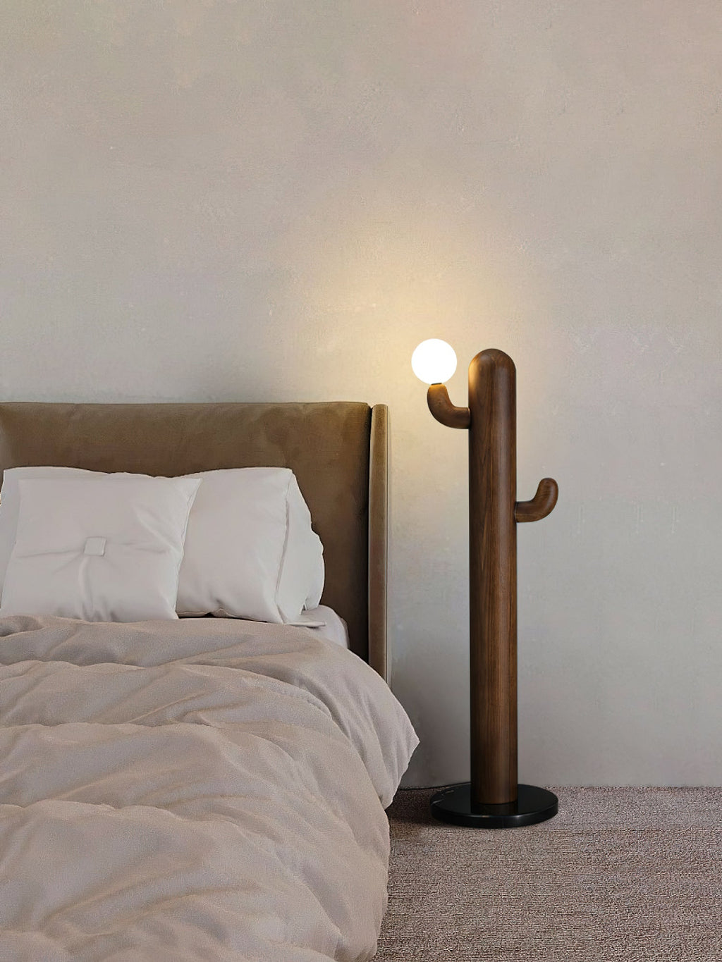 Cactus Wood Floor Light, Floor Lamp, detail 18