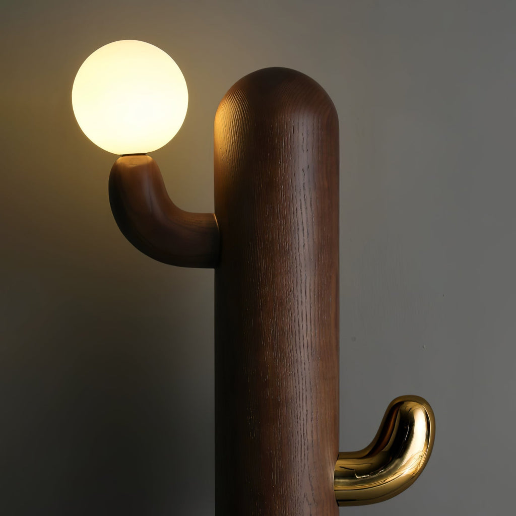 Cactus Wood Floor Light, Floor Lamp, detail 45