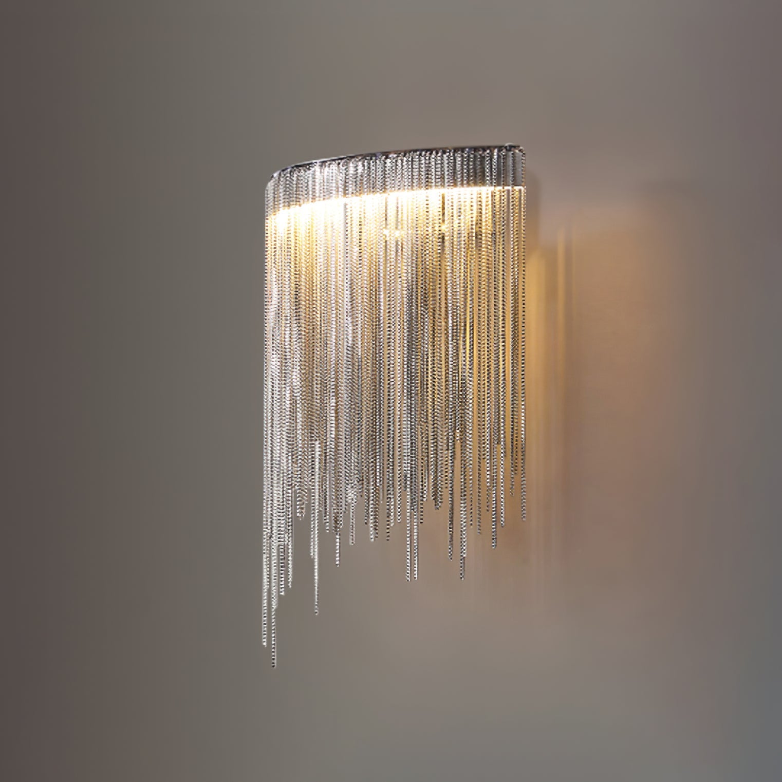 Cadena Tassel Wall Light, Hardwired Wall Sconce, detail 22