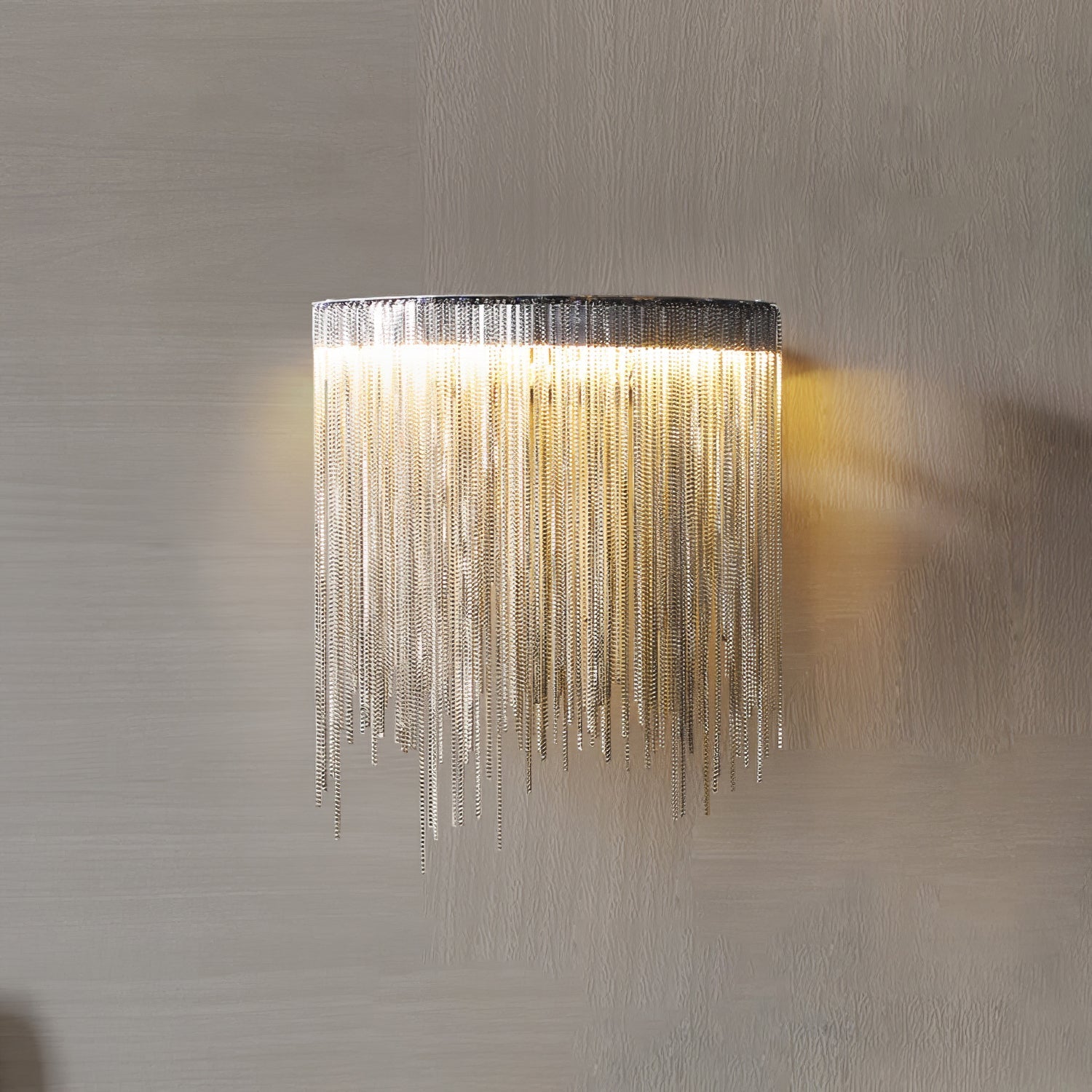 Cadena Tassel Wall Light, Hardwired Wall Sconce, detail 23