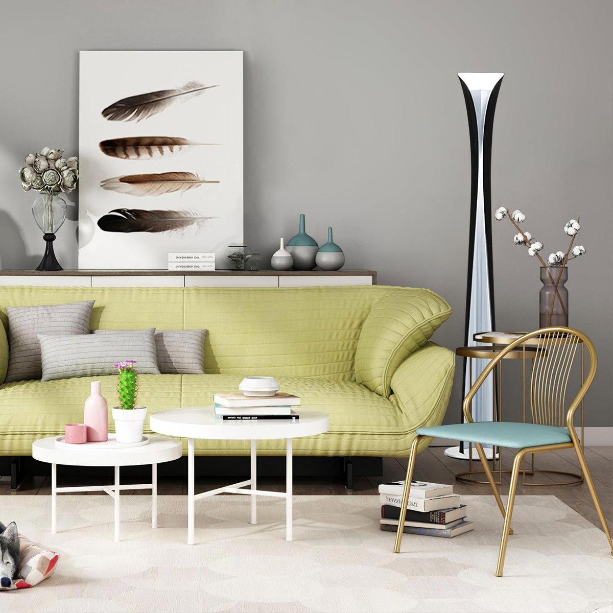 Cadmo Floor Light, Floor Lamp, detail 5