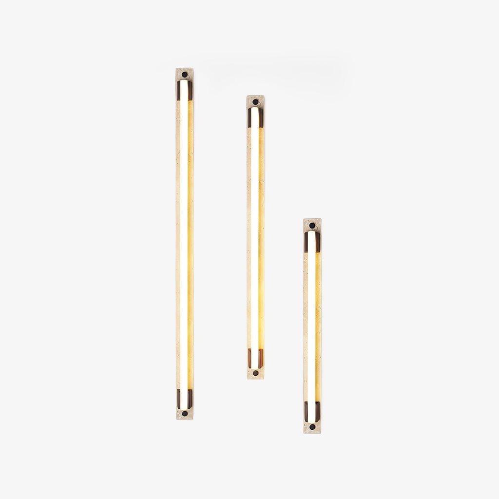 Caelum Light Bar Wall Light, Hardwired Wall Sconce, Metal, Dia 5cm x H 60cm