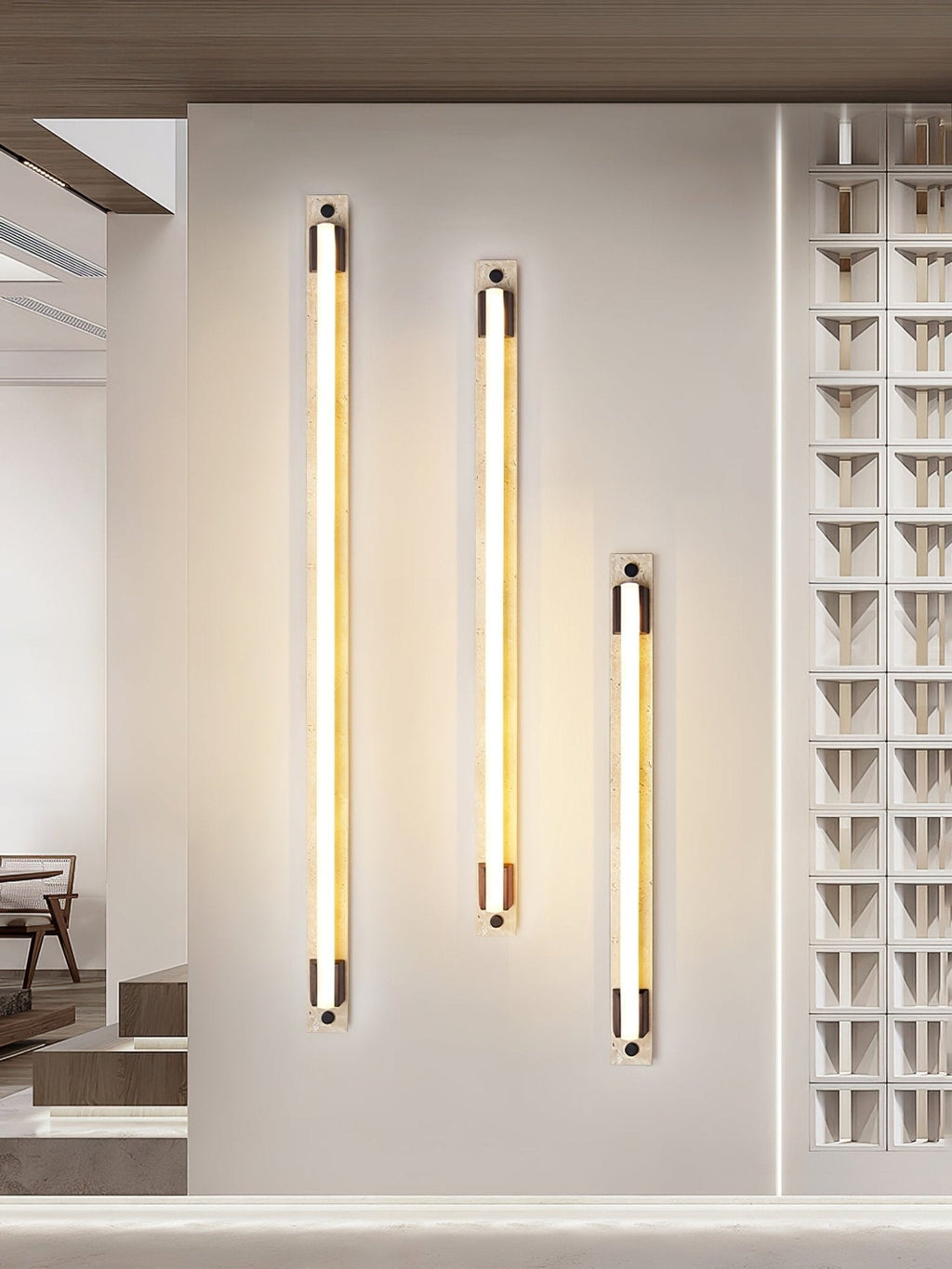 Caelum Light Bar Wall Light, Hardwired Wall Sconce, detail 2