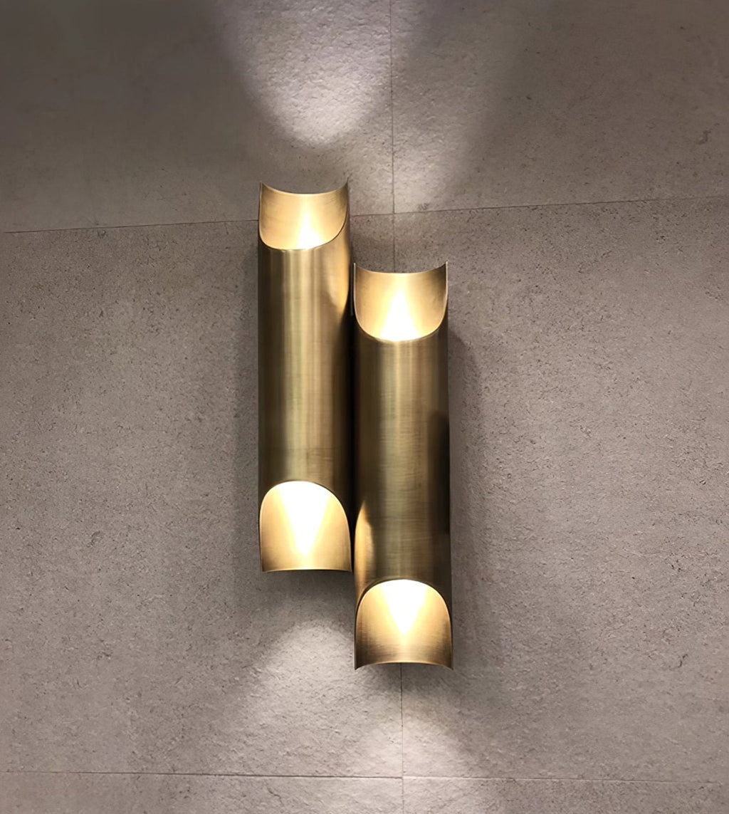 Callahan Brass Wall Light, Hardwired Wall Sconce, detail 6