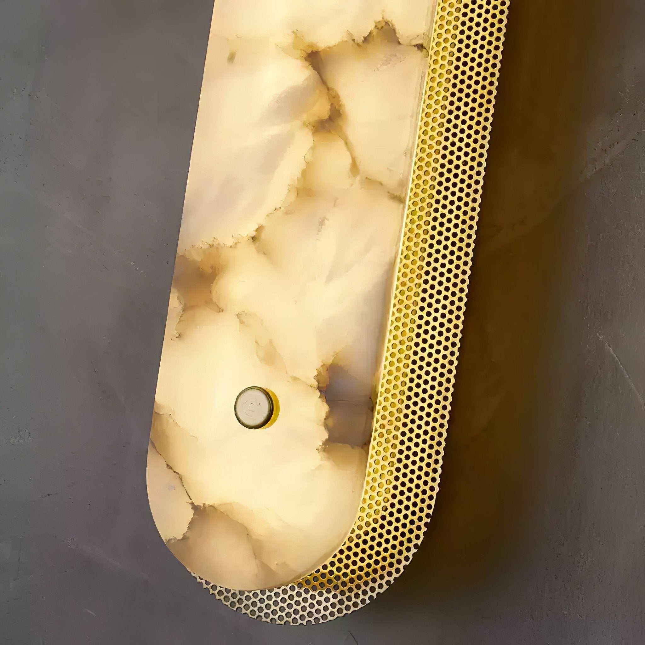 Calyxon Alabaster Wall Light - Wall Lamp, Hardwired Wall Sconce, detail 5
