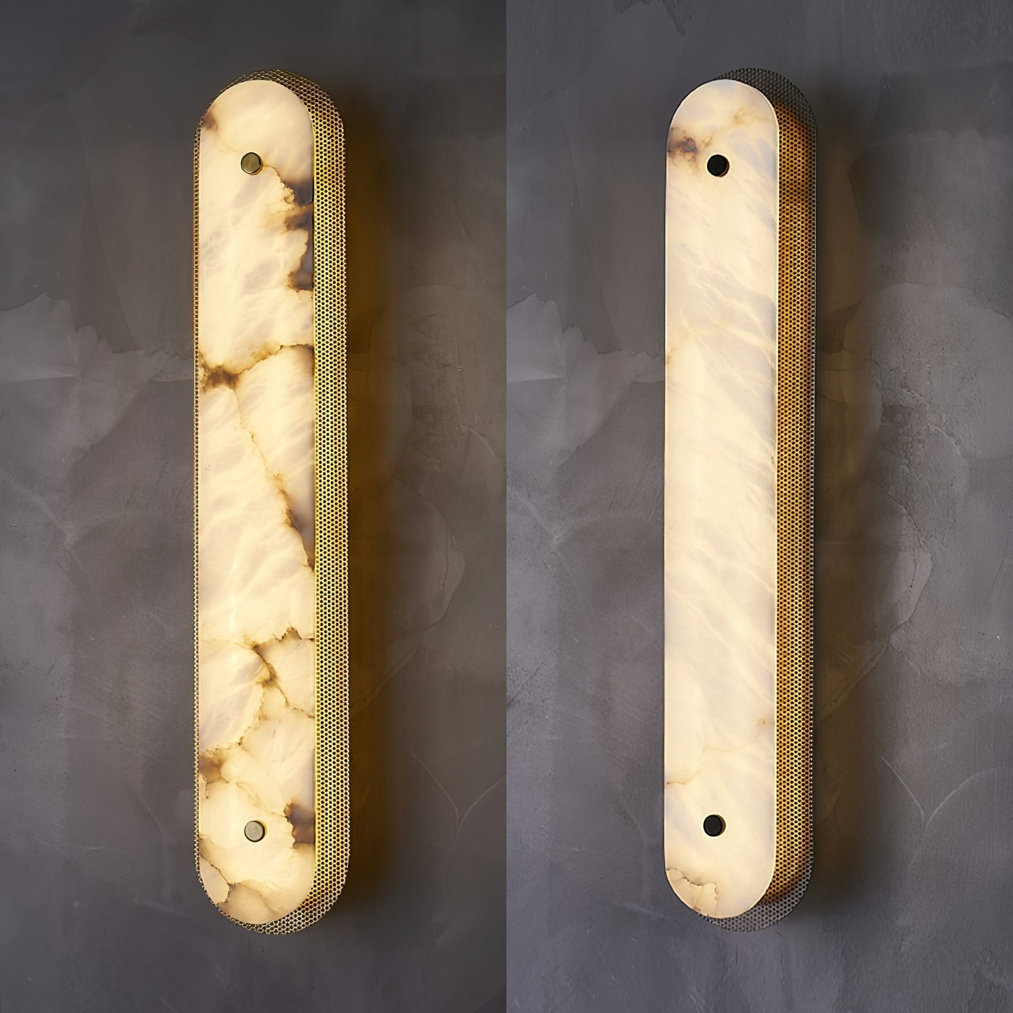 Calyxon Alabaster Wall Light - Wall Lamp, Hardwired Wall Sconce, detail 4