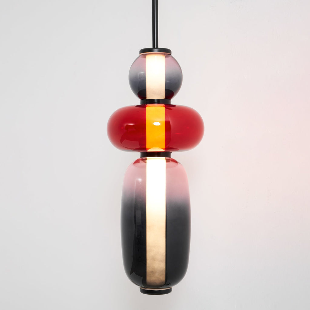Candied Glass Wall Light, Hardwired Wall Sconce, detail 22