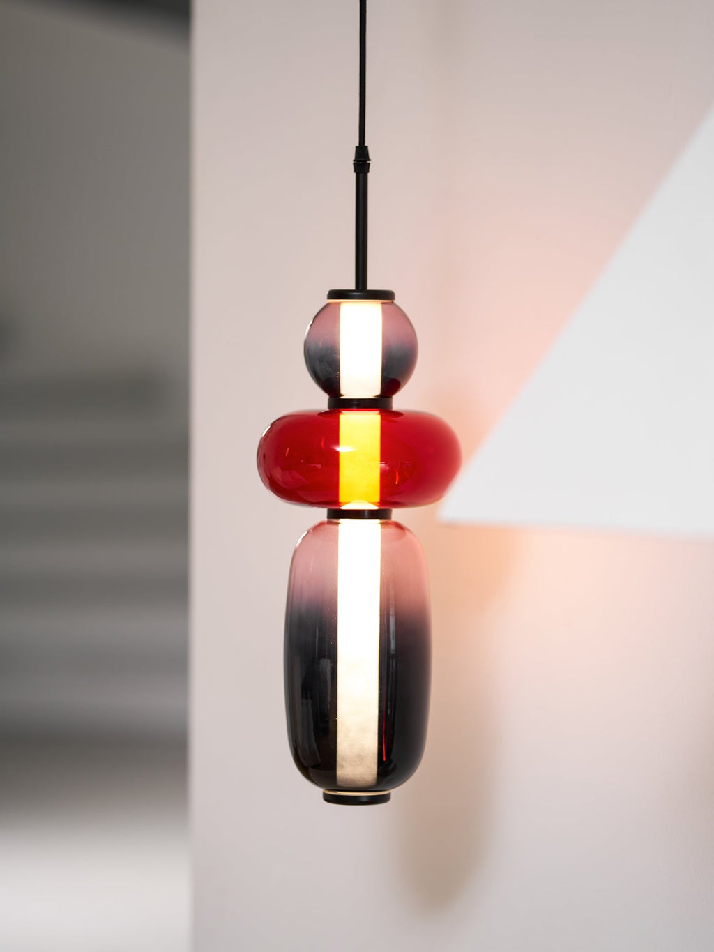 Candied Glass Wall Light, Hardwired Wall Sconce, detail 36