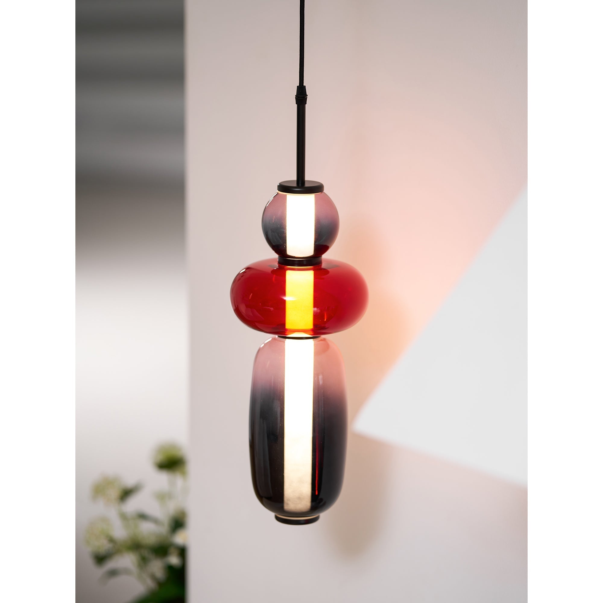 Candied Glass Wall Light, Hardwired Wall Sconce, detail 38