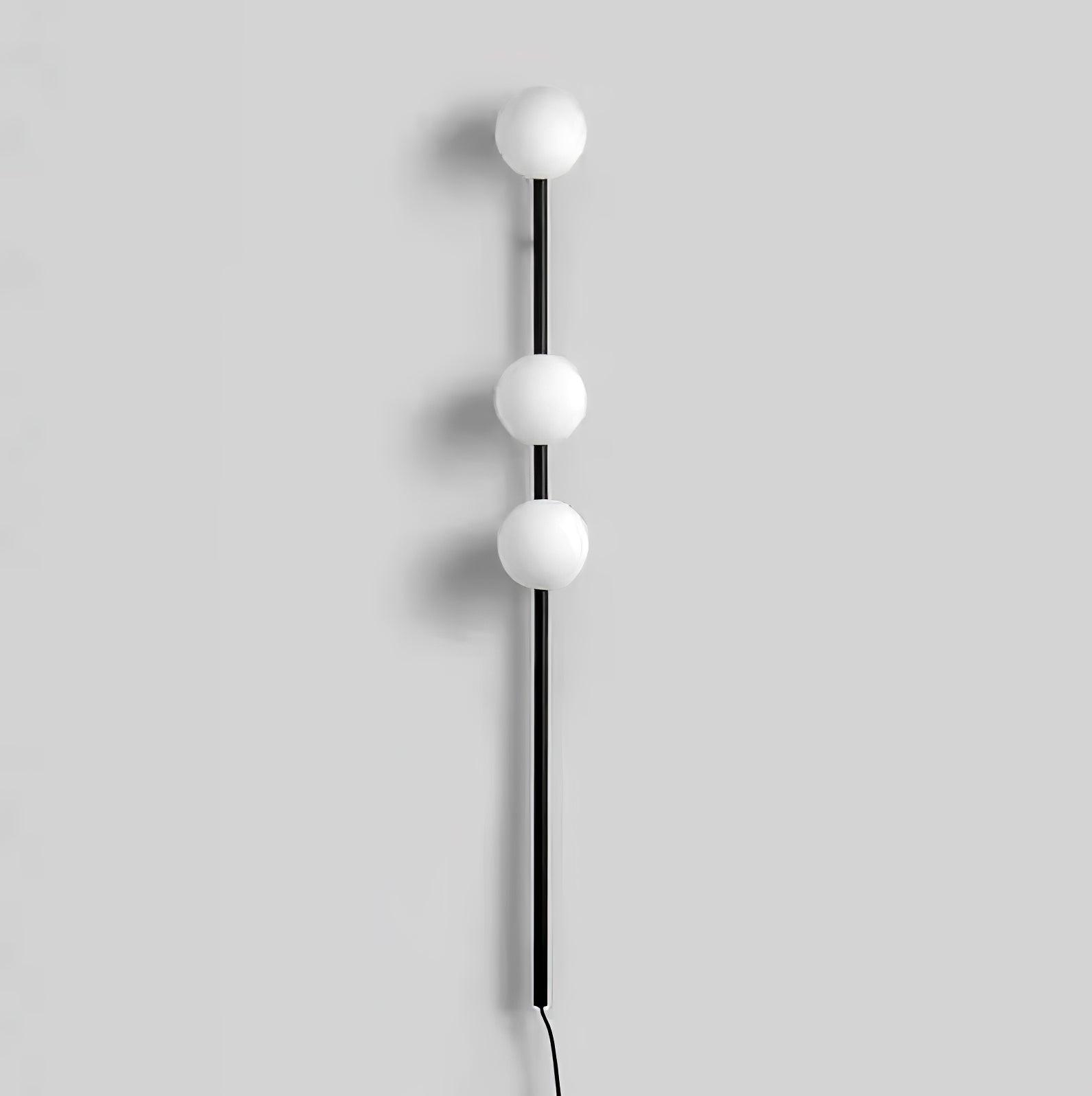 Candied Balls Wall Light, Hardwired Wall Sconce, Metal, Dia 12cm x H 123cm