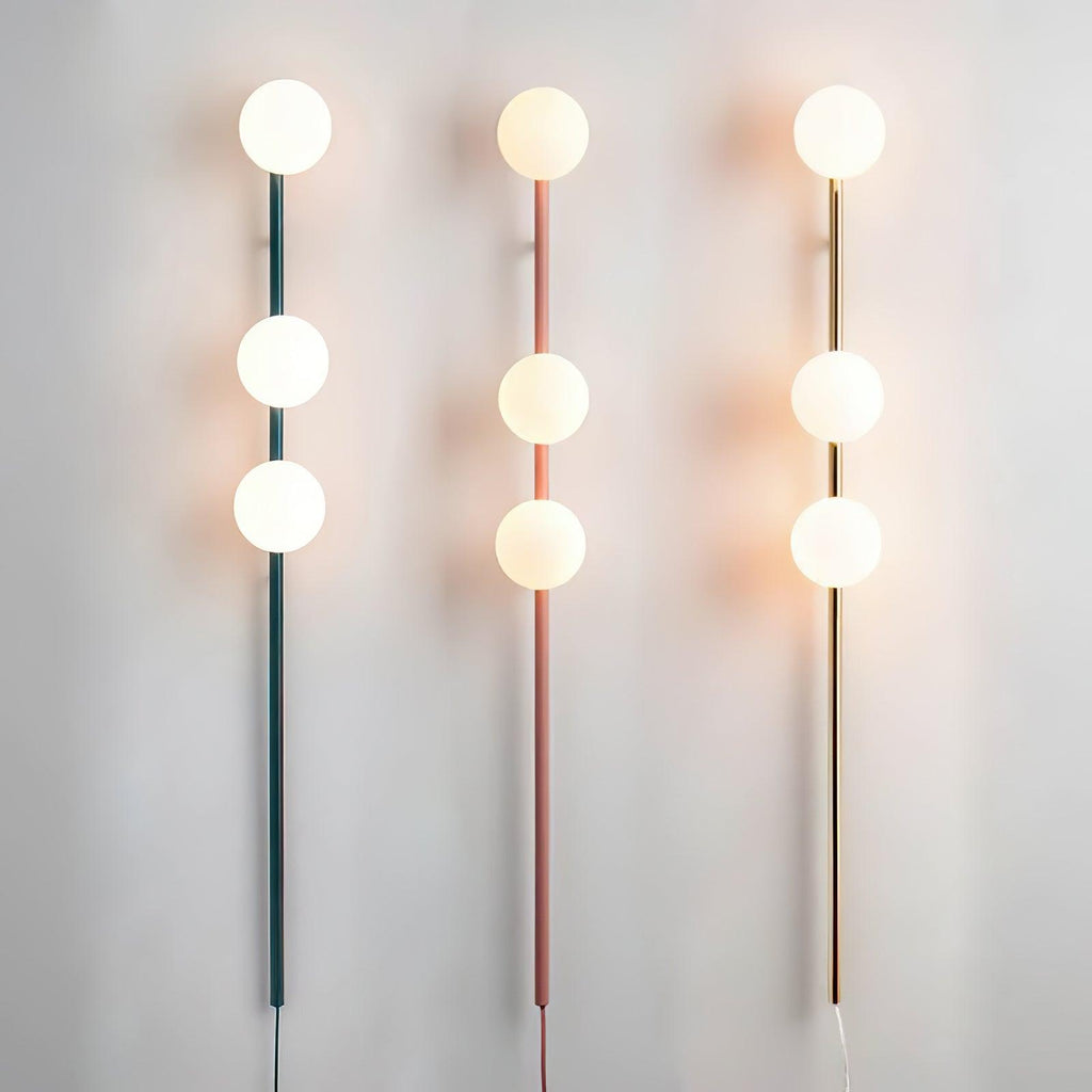 Candied Balls Wall Light, Hardwired Wall Sconce, detail 4