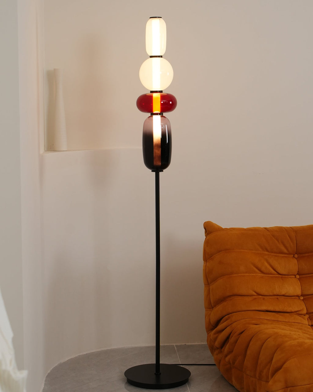 Candied Glass Standing Light, Floor Lamp, detail 3