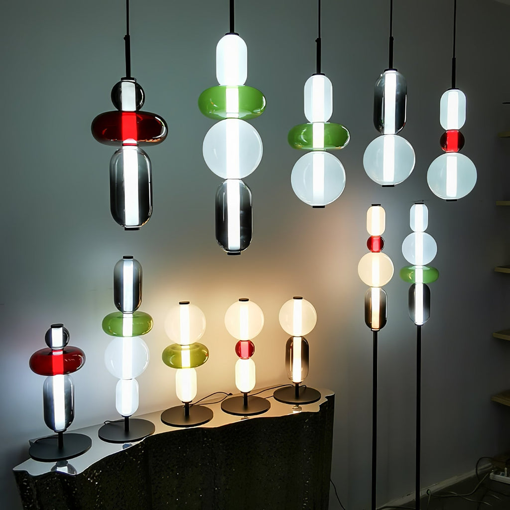 Candied Glass Standing Light, Floor Lamp, detail 9