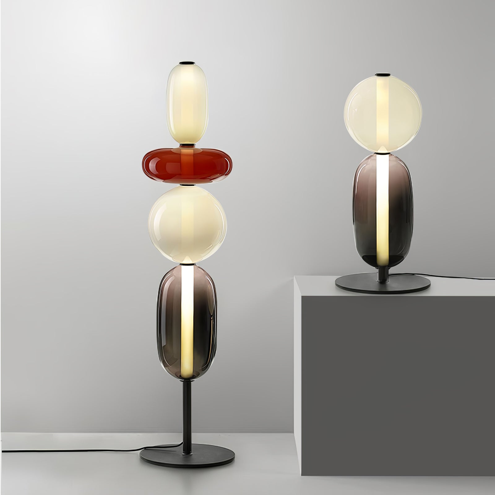 Candied Glass Standing Light, Floor Lamp, detail 5