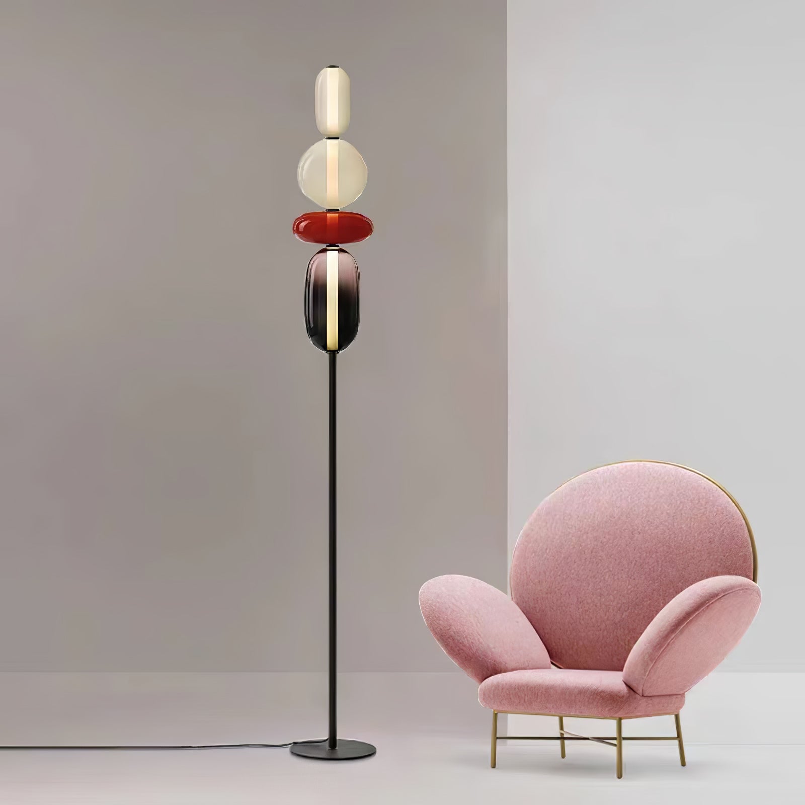 Candied Glass Standing Light, Floor Lamp, detail 19
