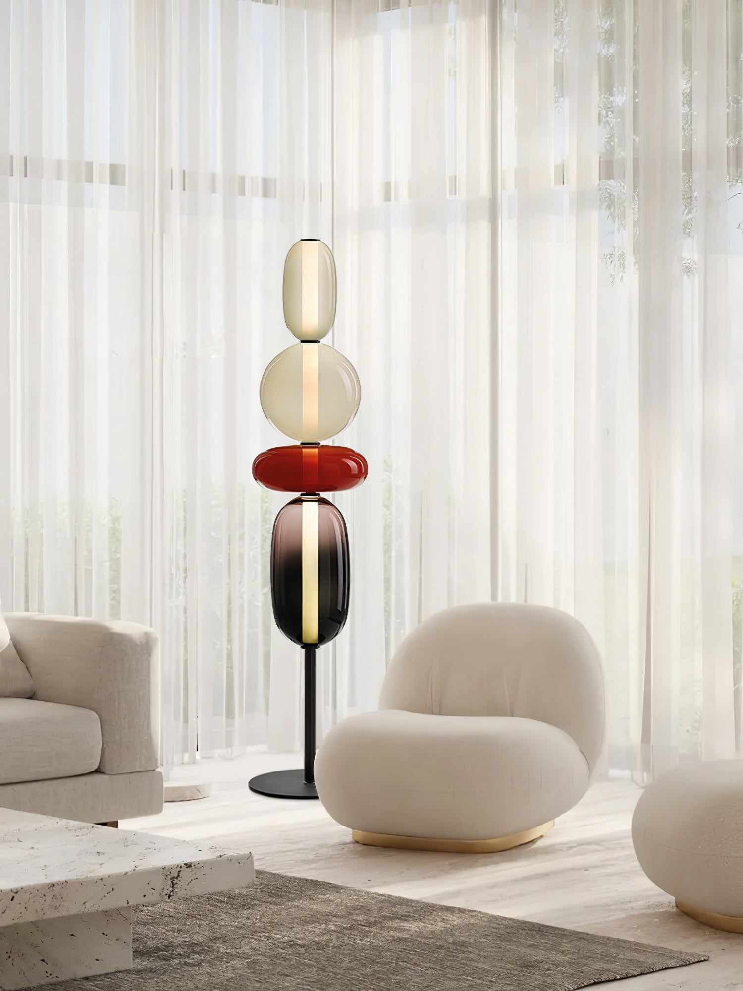 Candied Glass Standing Light, Floor Lamp, detail 27