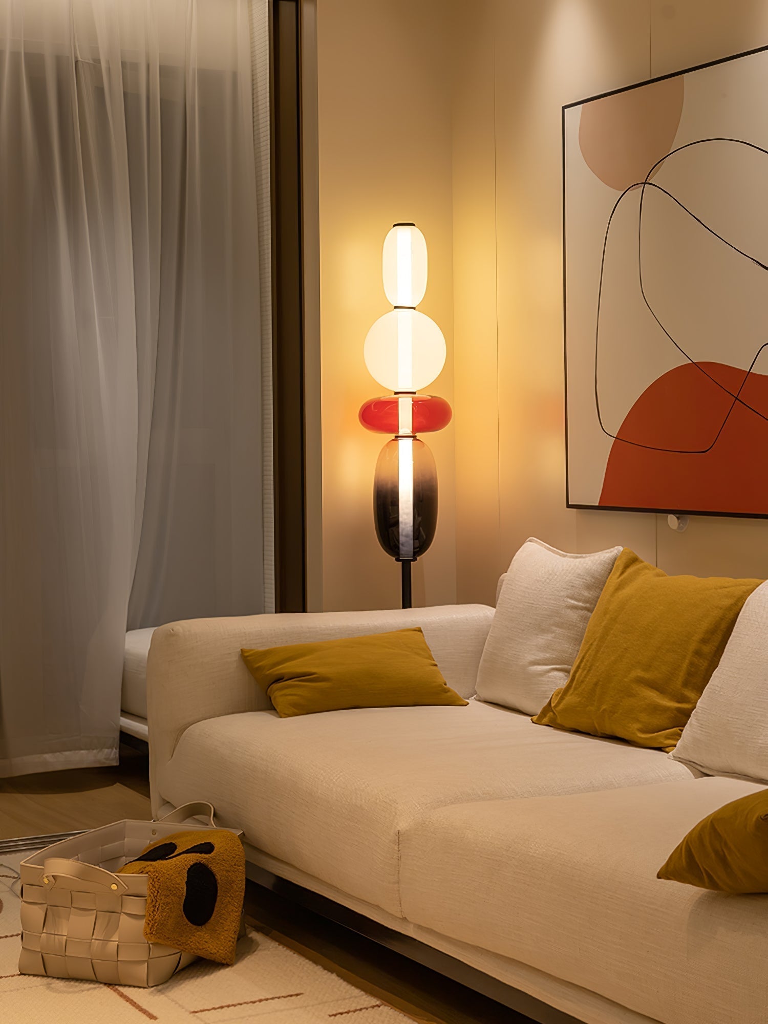 Candied Glass Standing Light, Floor Lamp, detail 7