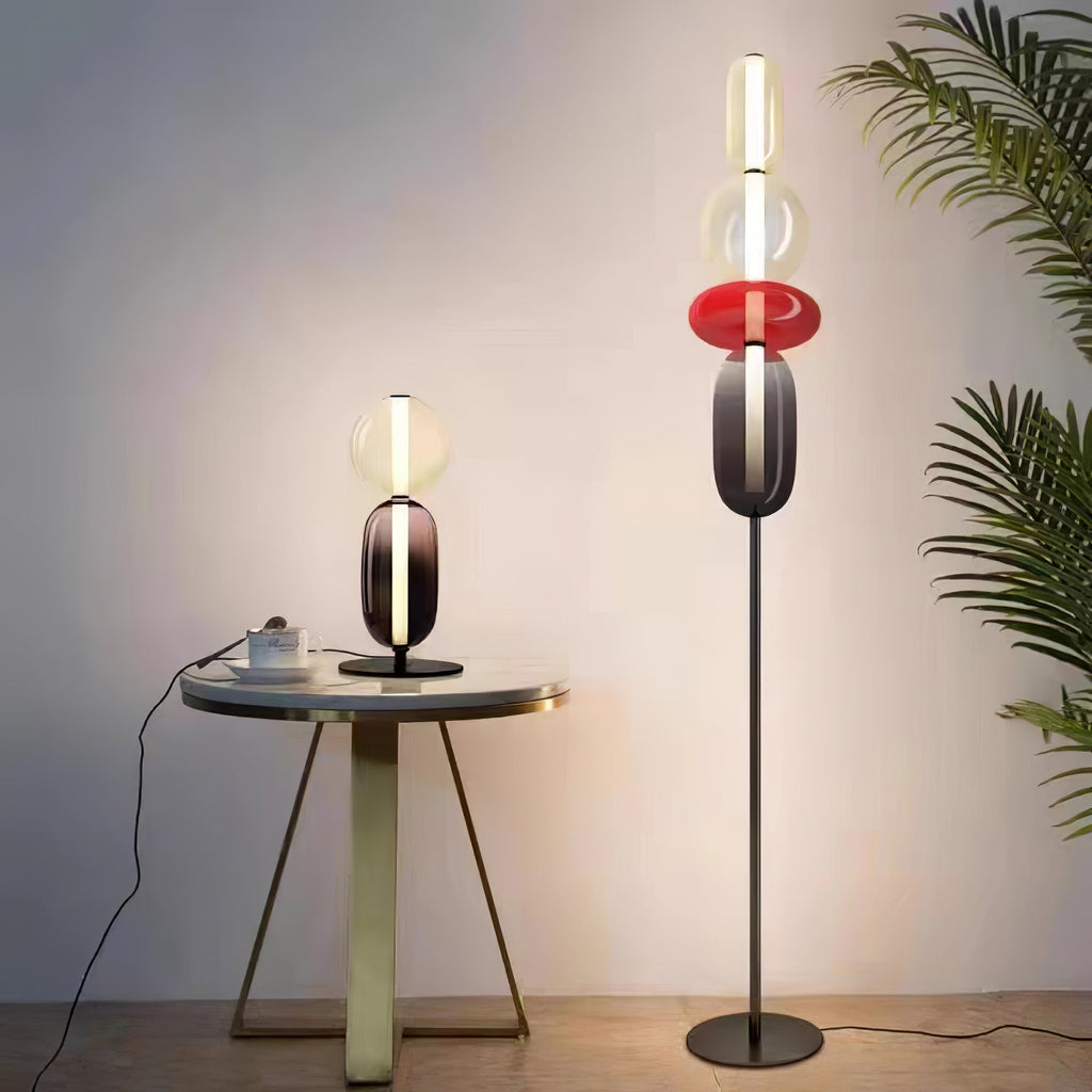 Candied Glass Standing Light, Floor Lamp, detail 8