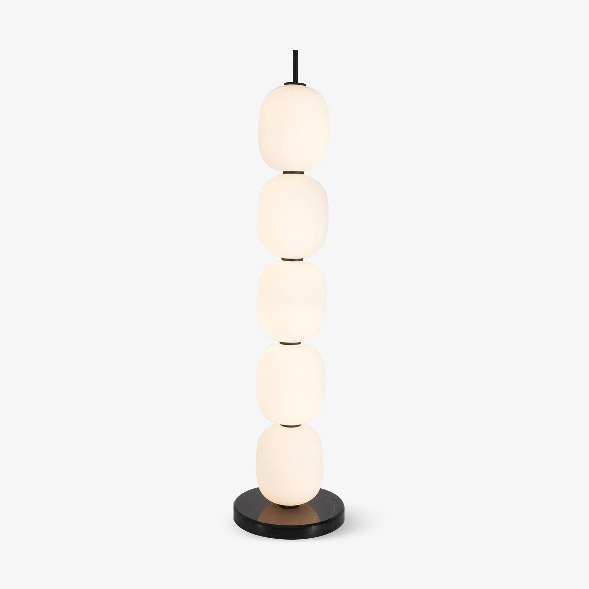 Candied Haws Floor Light, Floor Lamp, Marble, ∅ 11.8″ x H 47.2″