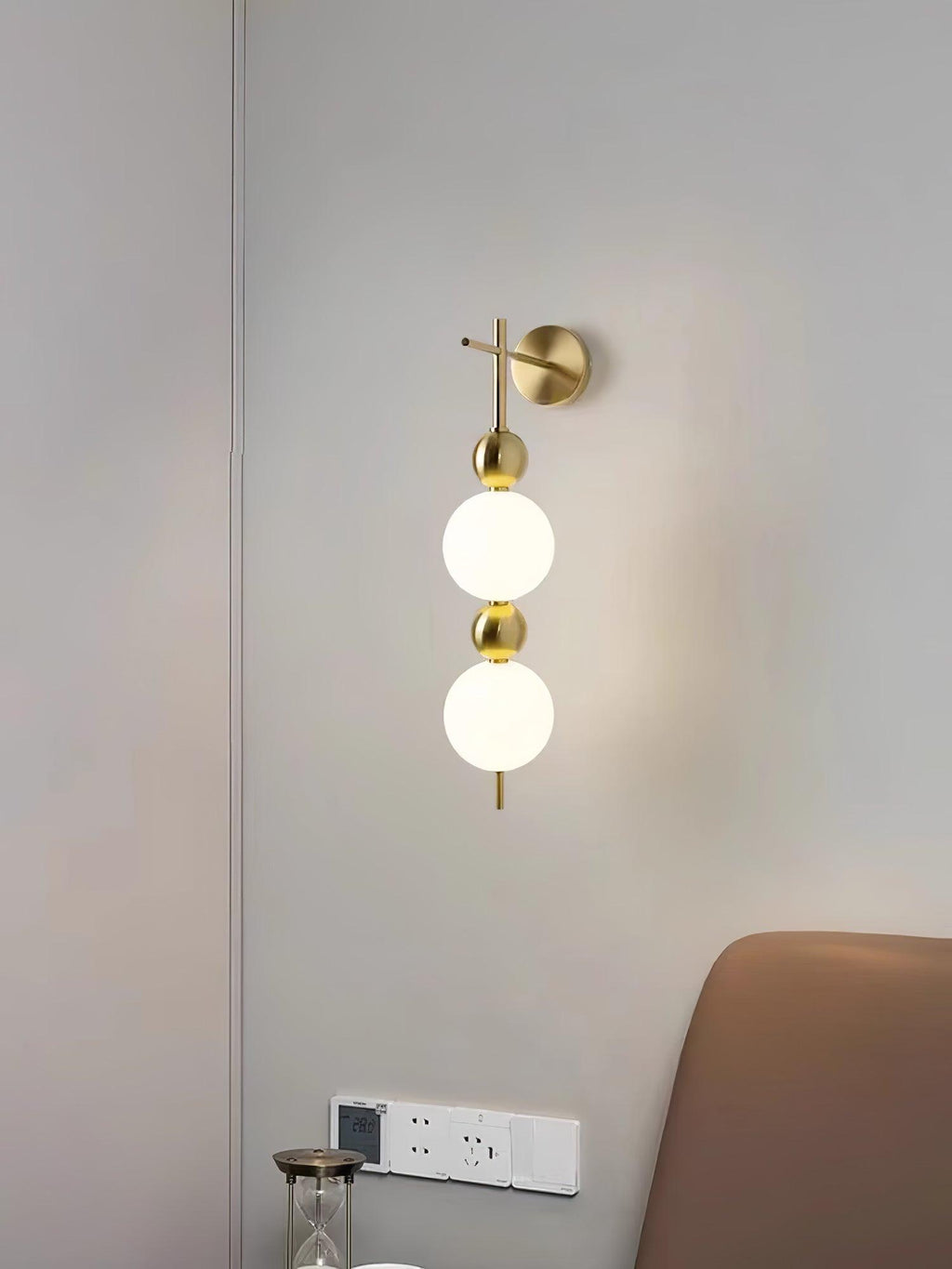 Candied Haws String Wall Light, Hardwired Wall Sconce, detail 14