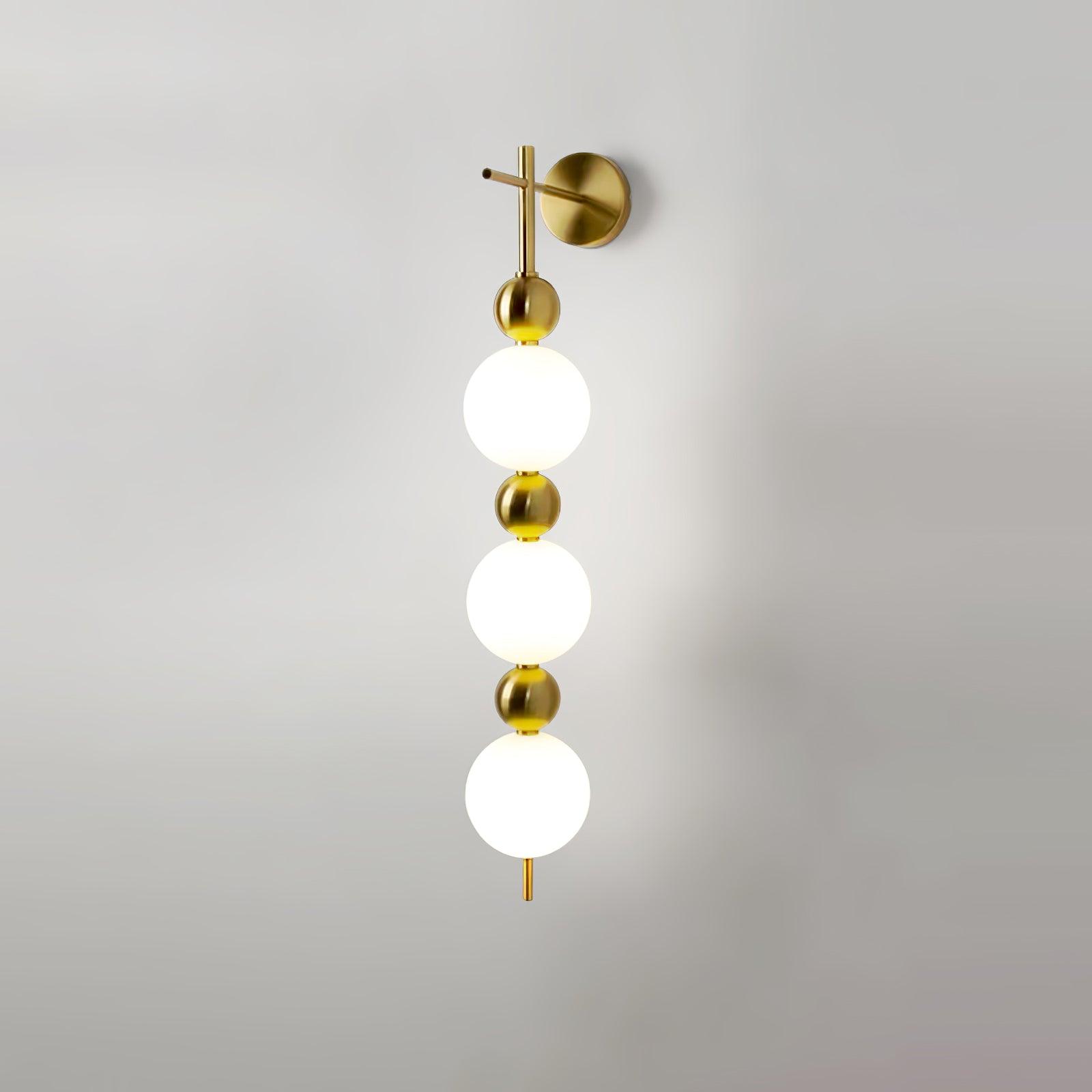 Candied Haws String Wall Light, Hardwired Wall Sconce, detail 17