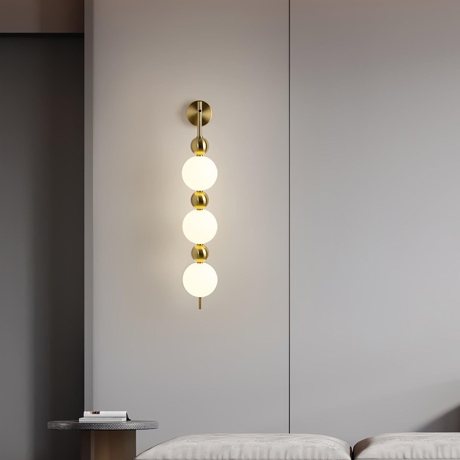 Candied Haws String Wall Light, Hardwired Wall Sconce, detail 27