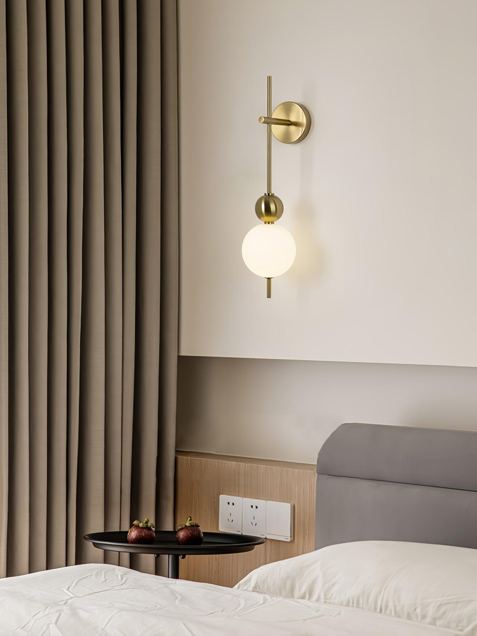 Candied Haws String Wall Light, Hardwired Wall Sconce, detail 8