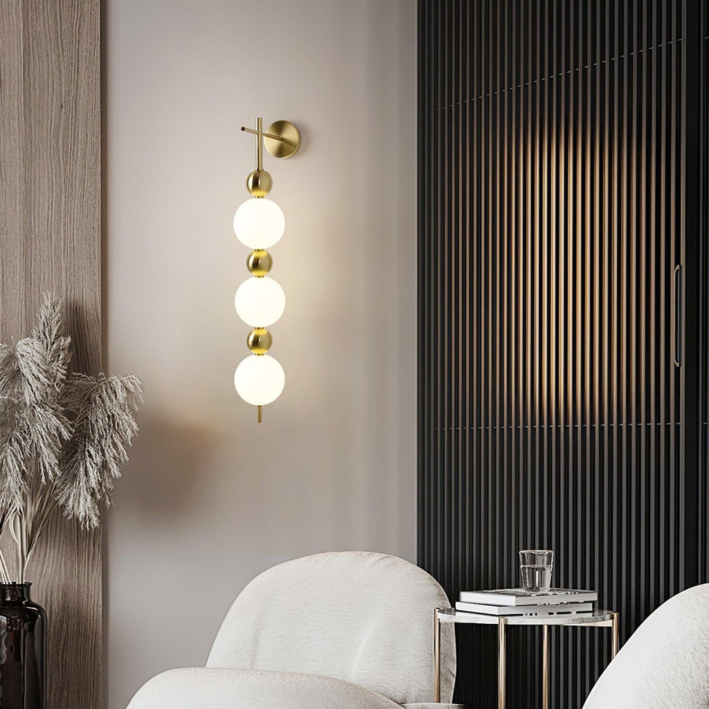 Candied Haws String Wall Light, Hardwired Wall Sconce, detail 34