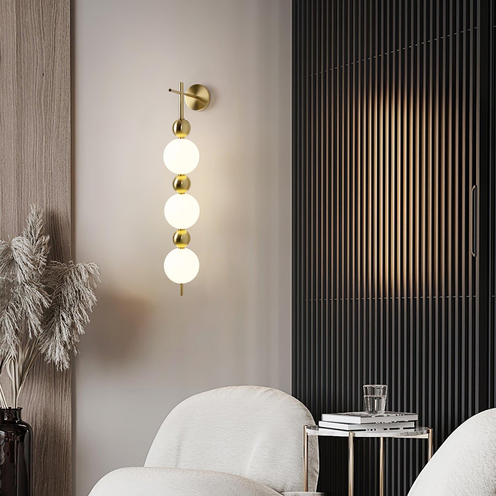 Candied Haws String Wall Light, Hardwired Wall Sconce, detail 34