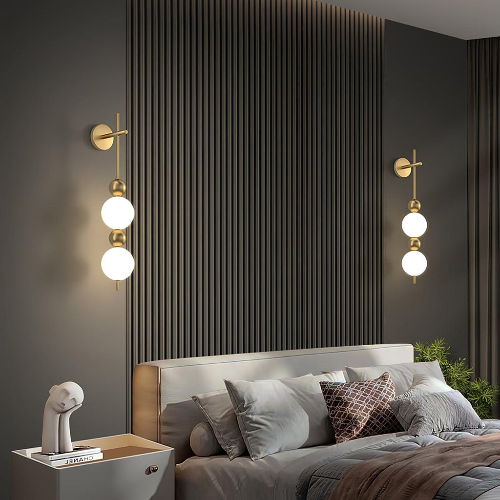 Candied Haws String Wall Light, Hardwired Wall Sconce, detail 38