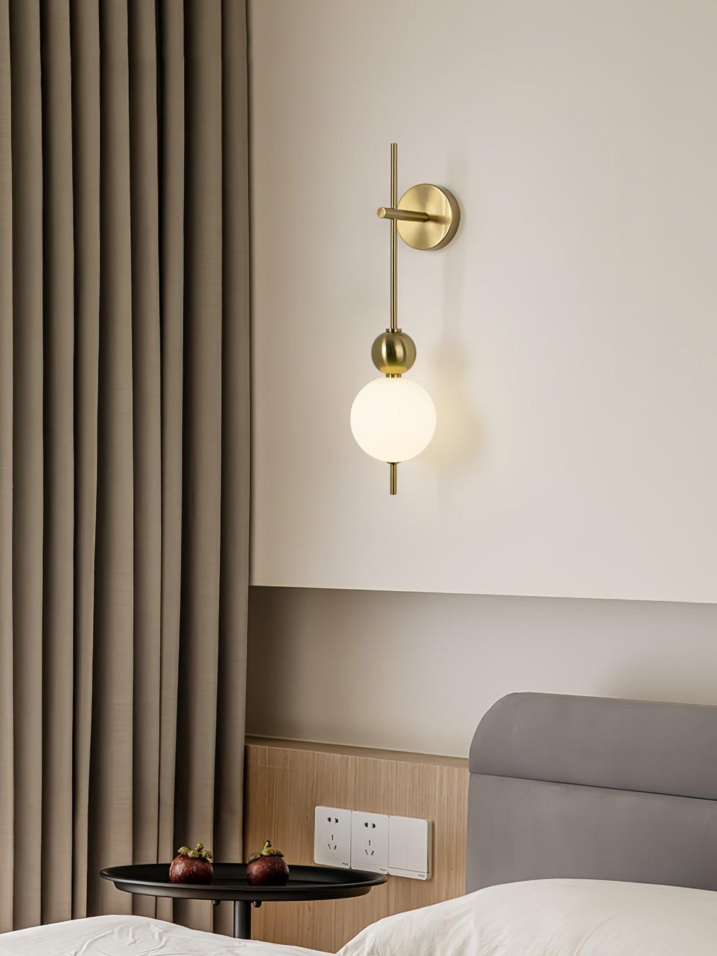 Candied Haws String Wall Light, Hardwired Wall Sconce, detail 10