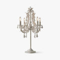 Candle Holder Table Light, Bedside Table Lamp, Metal, Φ 13.8 x H 23.6