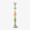 Candy Floor Light, Floor Lamp, Marble, Model B ∅ 11.8″ x H 61.4″
