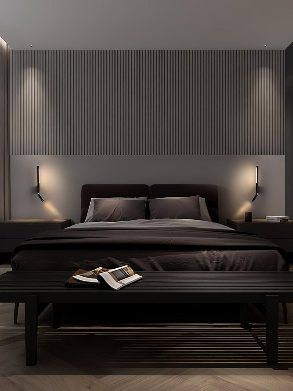 Canut LED Wall Light, Hardwired Wall Sconce, detail 33