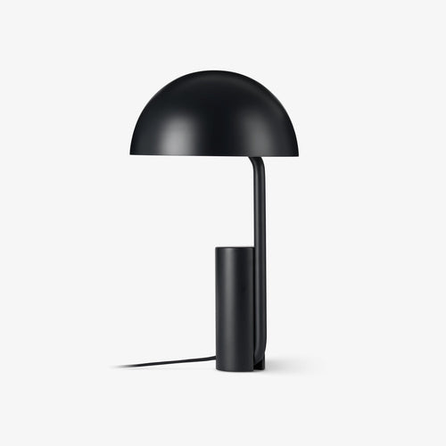Cap Table Light, Bedside Table Lamp, Metal, ∅ 11″ x H 19.7″