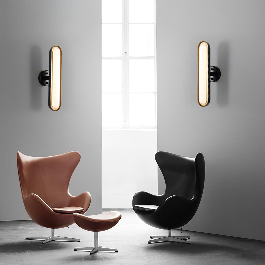 Capsule Wall Light, Hardwired Wall Sconce, detail 5