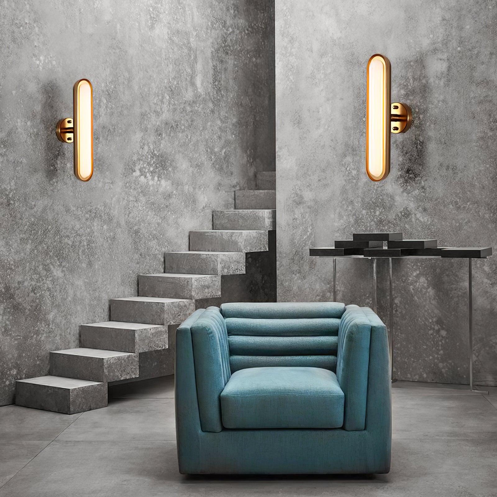 Capsule Wall Light, Hardwired Wall Sconce, detail 4