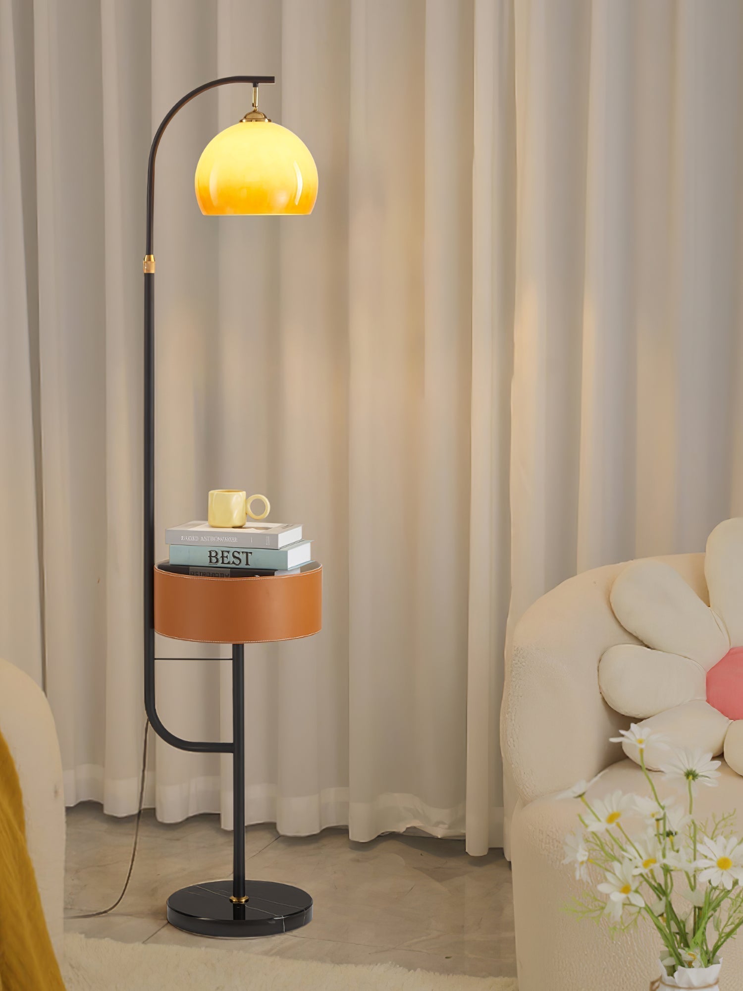 Caramel Arch Floor Light, Floor Lamp, detail 8