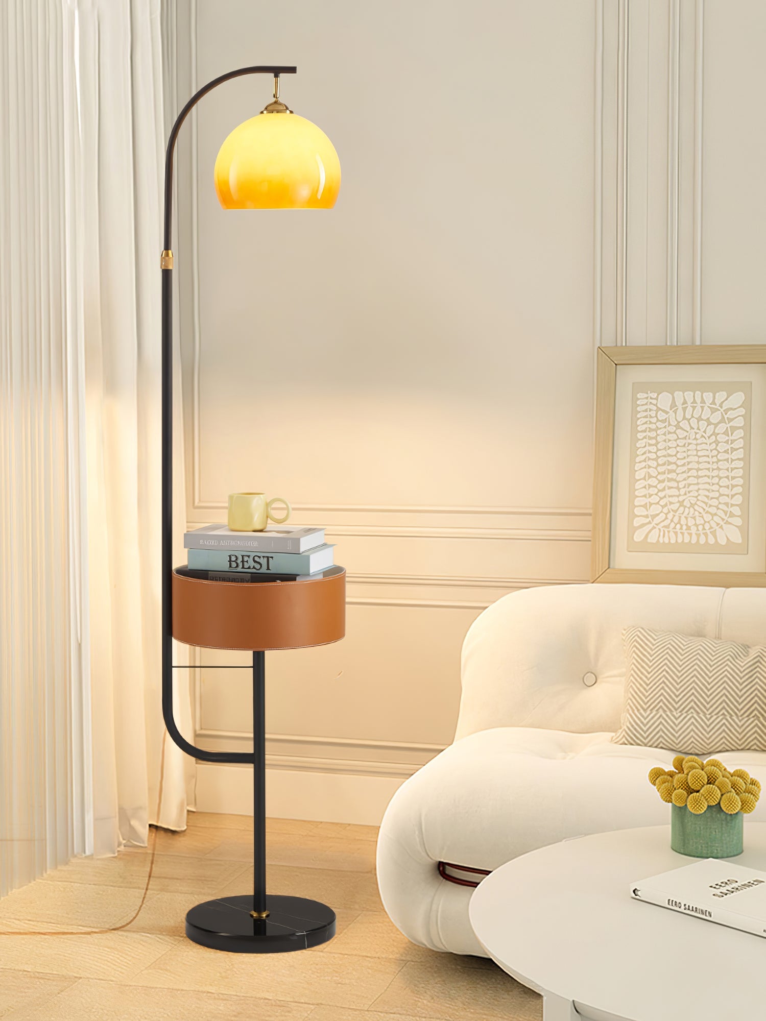 Caramel Arch Floor Light, Floor Lamp, detail 7