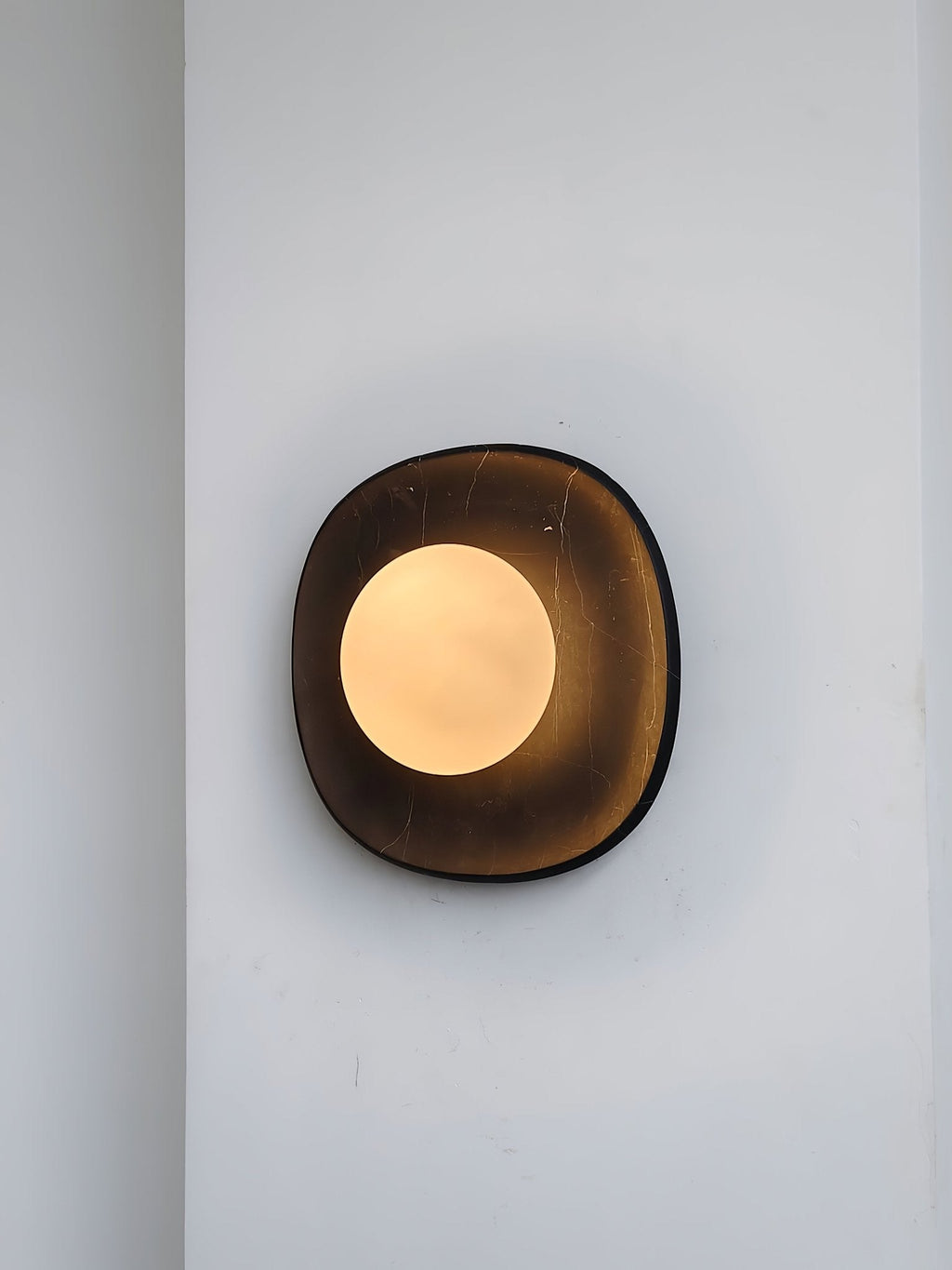 Carrara Cusp Wall Light, Hardwired Wall Sconce, detail 13