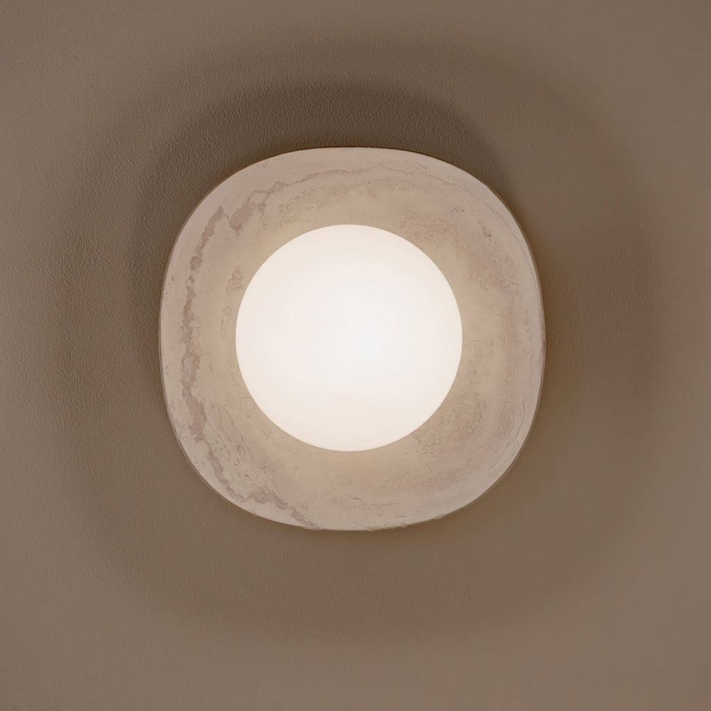 Carrara Cusp Wall Light, Hardwired Wall Sconce, detail 14