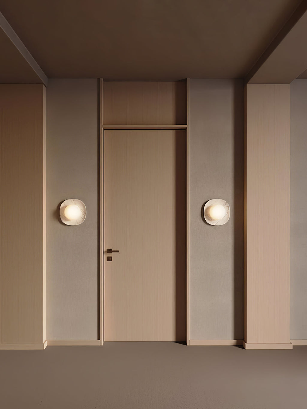 Carrara Cusp Wall Light, Hardwired Wall Sconce, detail 15