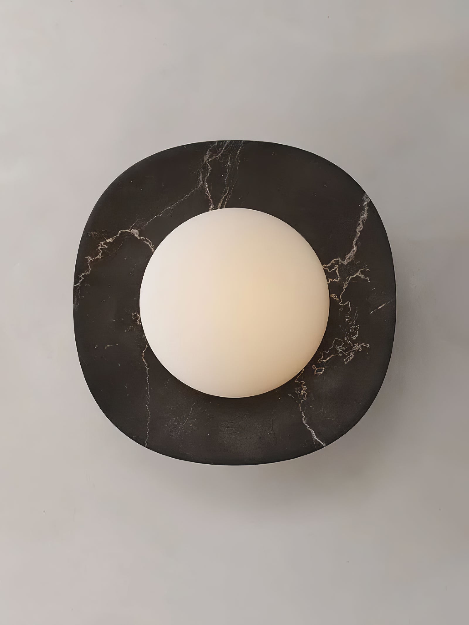 Carrara Cusp Wall Light, Hardwired Wall Sconce, detail 16