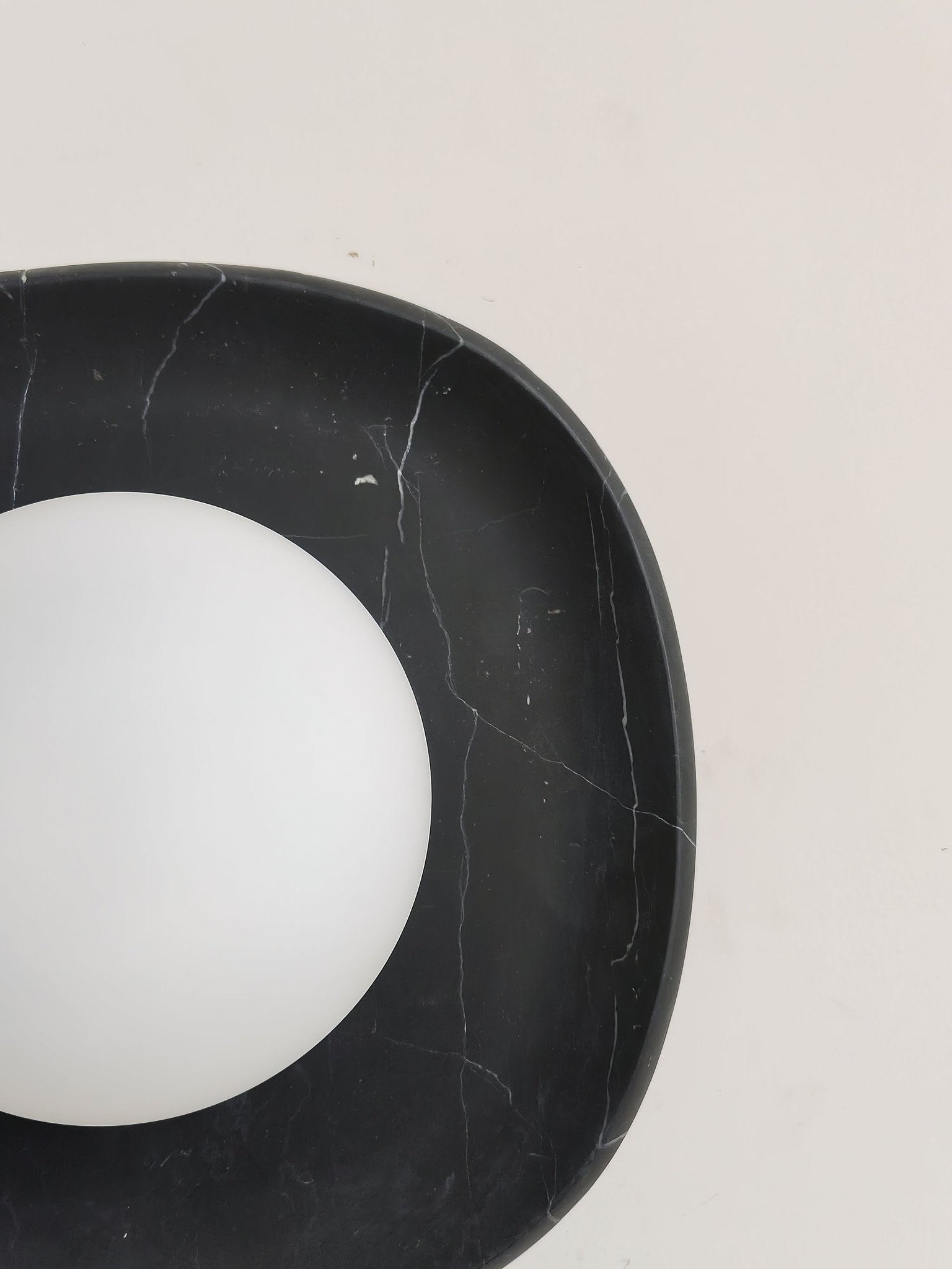 Carrara Cusp Wall Light, Hardwired Wall Sconce, detail 19