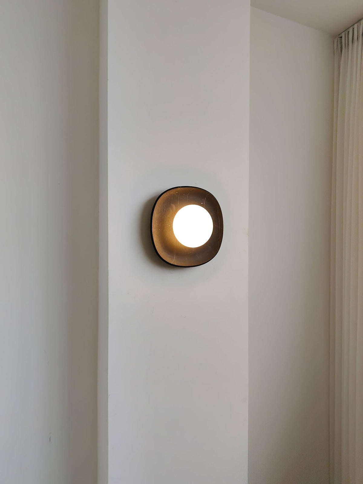 Carrara Cusp Wall Light, Hardwired Wall Sconce, detail 20