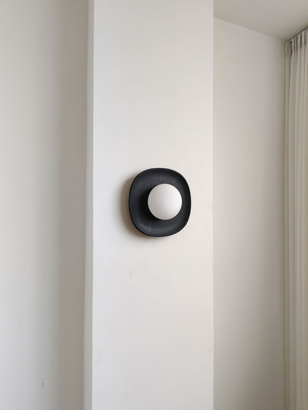Carrara Cusp Wall Light, Hardwired Wall Sconce, detail 23