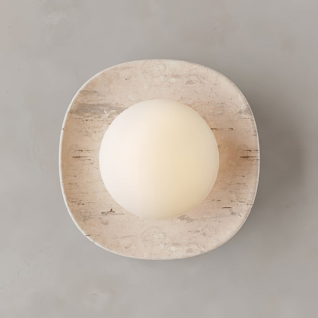 Carrara Cusp Wall Light, Hardwired Wall Sconce, detail 29