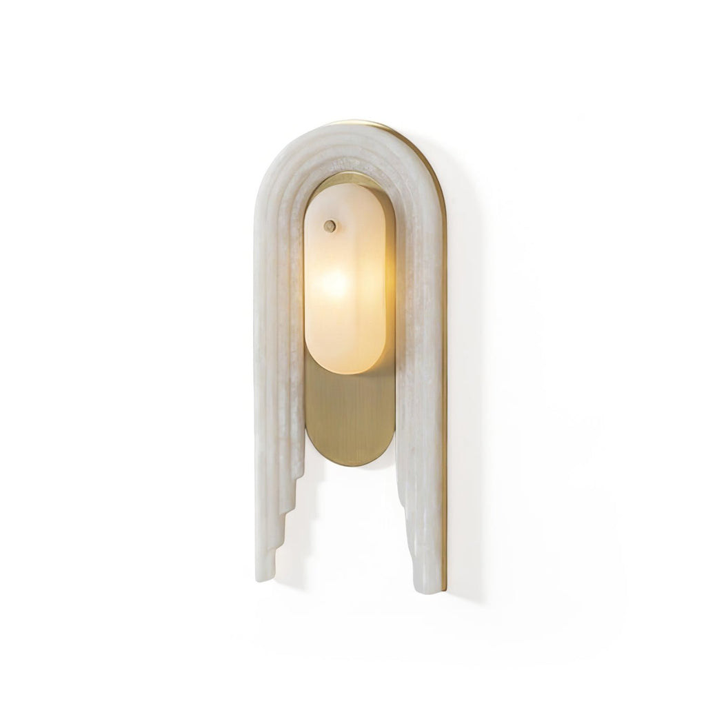Cascada Alabaster Wall Light - Wall Lamp, Hardwired Wall Sconce, detail 14