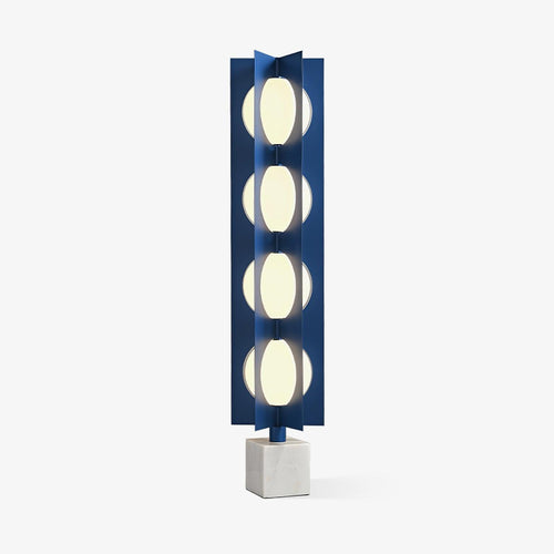 Blue Kleos Floor Light, Floor Lamp, Metal, ∅ 11″ x H 51.2″
