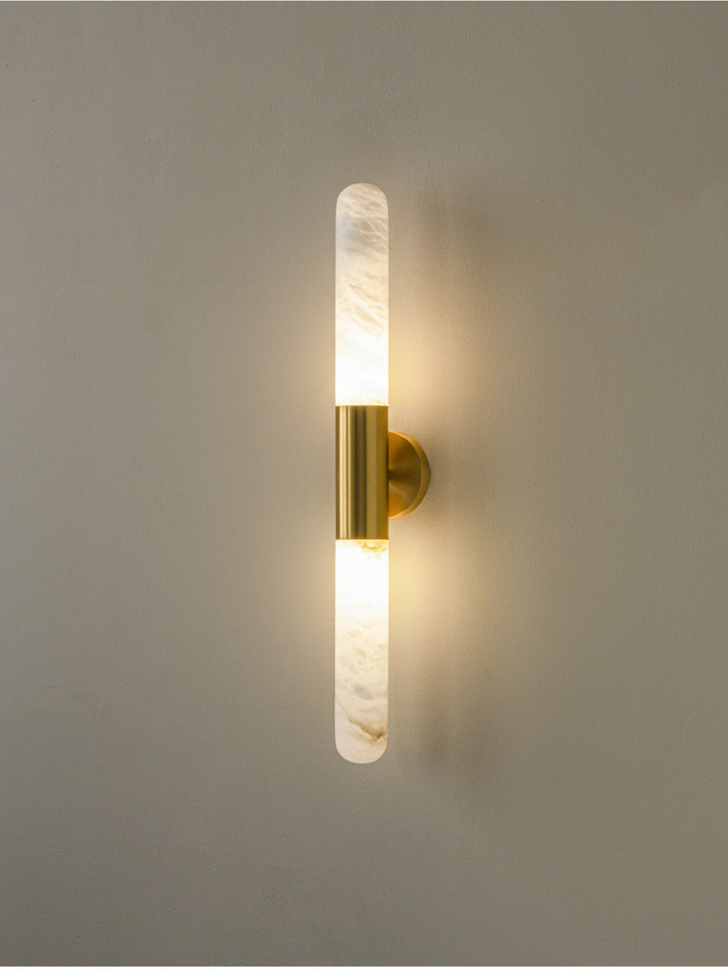 Cavoya Alabaster Wall Light, Hardwired Wall Sconce, detail 11